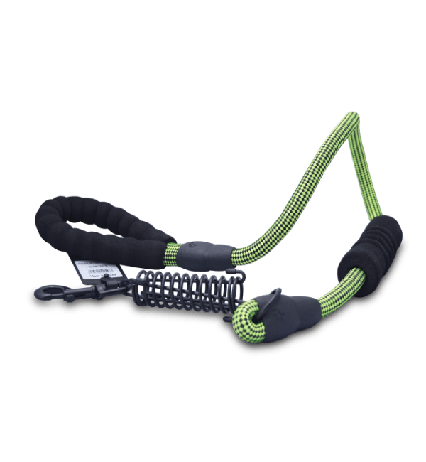 Correa de Nylon para Perros Grandes con resorte buffer