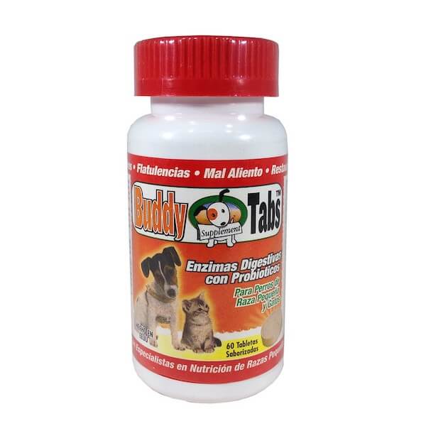 Buddy Tabs Enzimas Digestivas x 60tabs