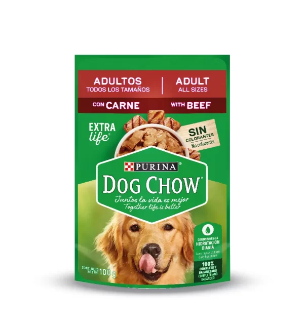 Dog Chow Adulto Carne – 100gr