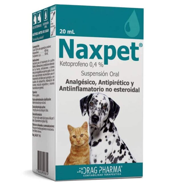 Naxpet Suspensión Oral 0.4% 20mL