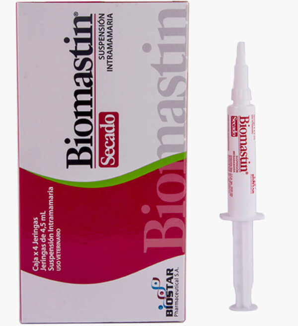 Biomastin Secado Jeringa 4.5mL x4unds (Caja)