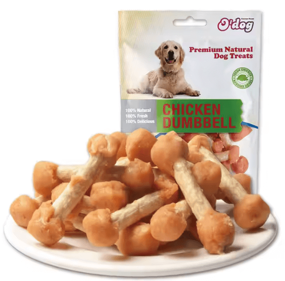 CHICKEN DUMBBELL/ BOLSA x100gr